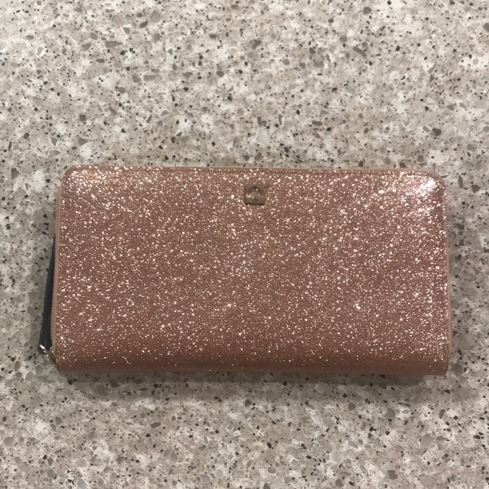 Kate Spade Rose Gold Mavis Street Neda Wallet